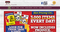 Desktop Screenshot of kenniesmarket.com